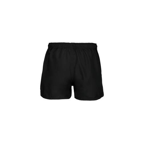 black Short de rugby elite unisex
