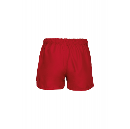 sporty red Short de rugby elite unisex