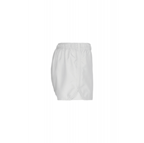 white Short de rugby elite unisex