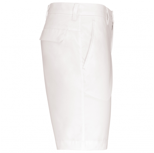 white Bermudas hombre