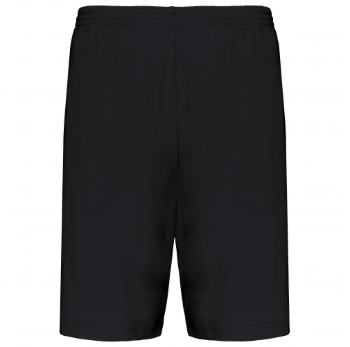 black Short jersey deportivo hombre