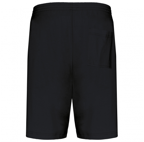black Short jersey deportivo hombre