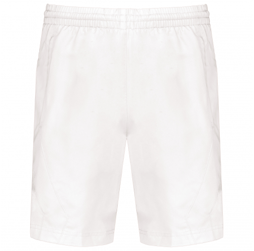 white Short deportivo