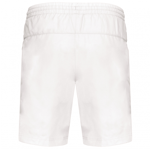 white Short deportivo