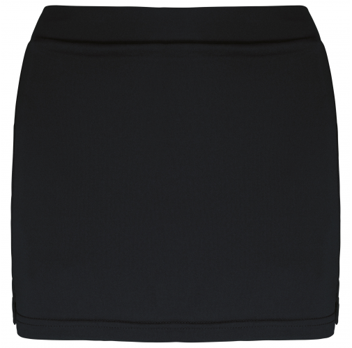 black Falda de tenis