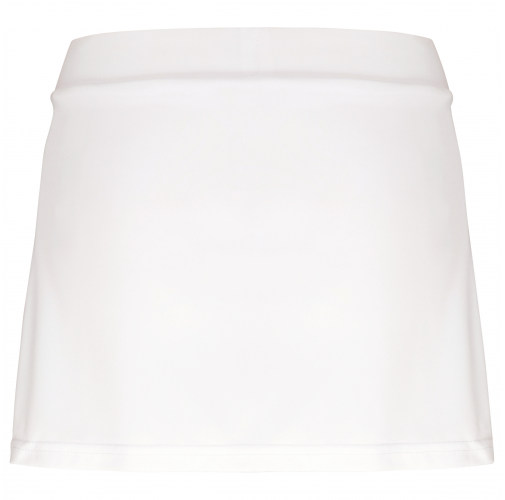 white Falda de tenis