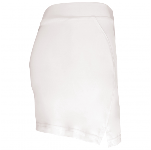 white Falda de tenis