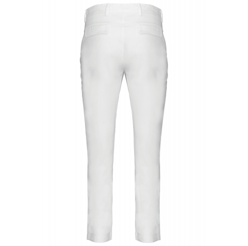 white Pantalón hombre