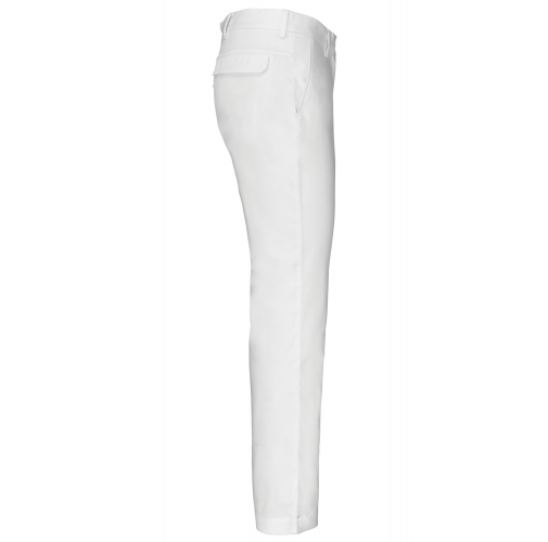 white Pantalón hombre