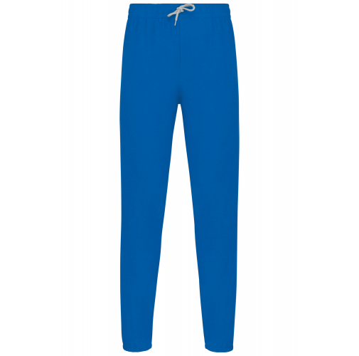 light royal blue Pantalón de chándal ligero de algodón unisex