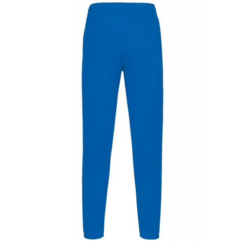 light royal blue Pantalón de chándal ligero de algodón unisex