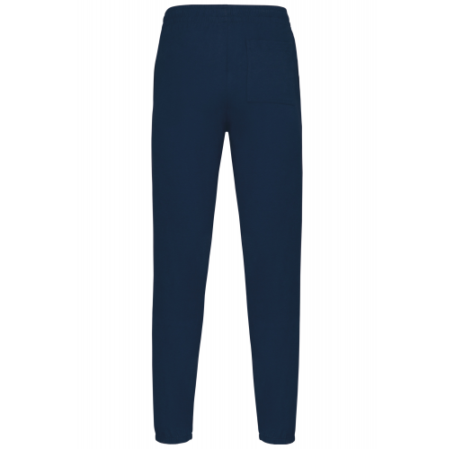 navy Pantalón de chándal ligero de algodón unisex