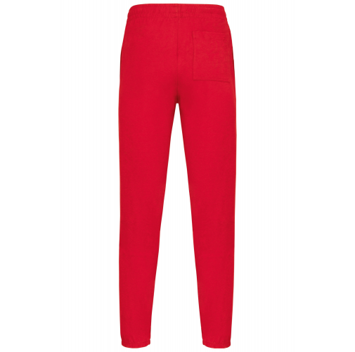 red Pantalón de chándal ligero de algodón unisex