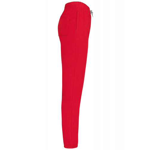 red Pantalón de chándal ligero de algodón unisex