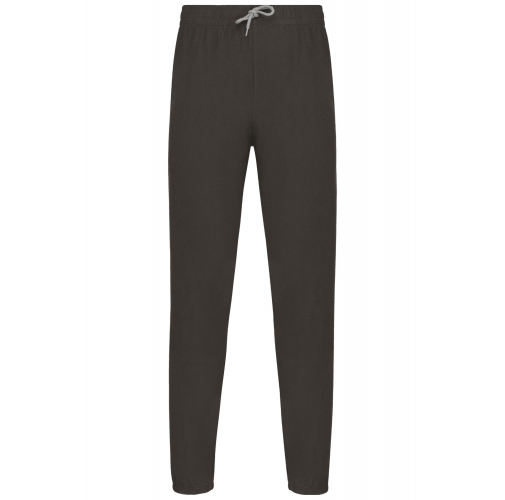 dark grey Pantalón de chándal ligero de algodón unisex