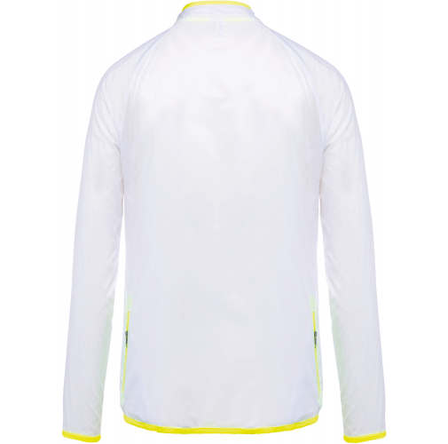 transparent white Cazadora de deporte ultraligera unisex
