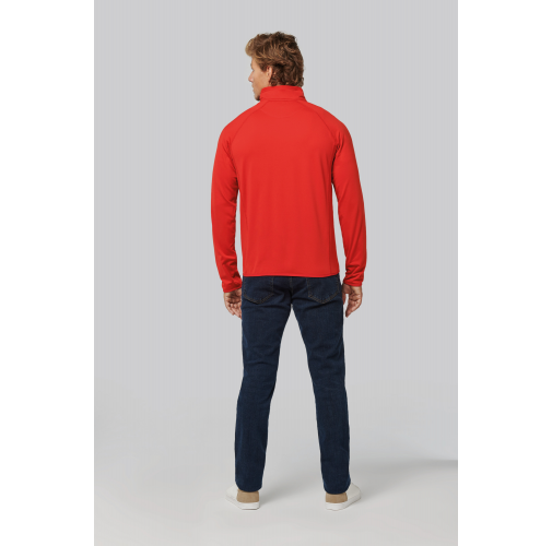 Chaqueta deporte bimaterial unisex