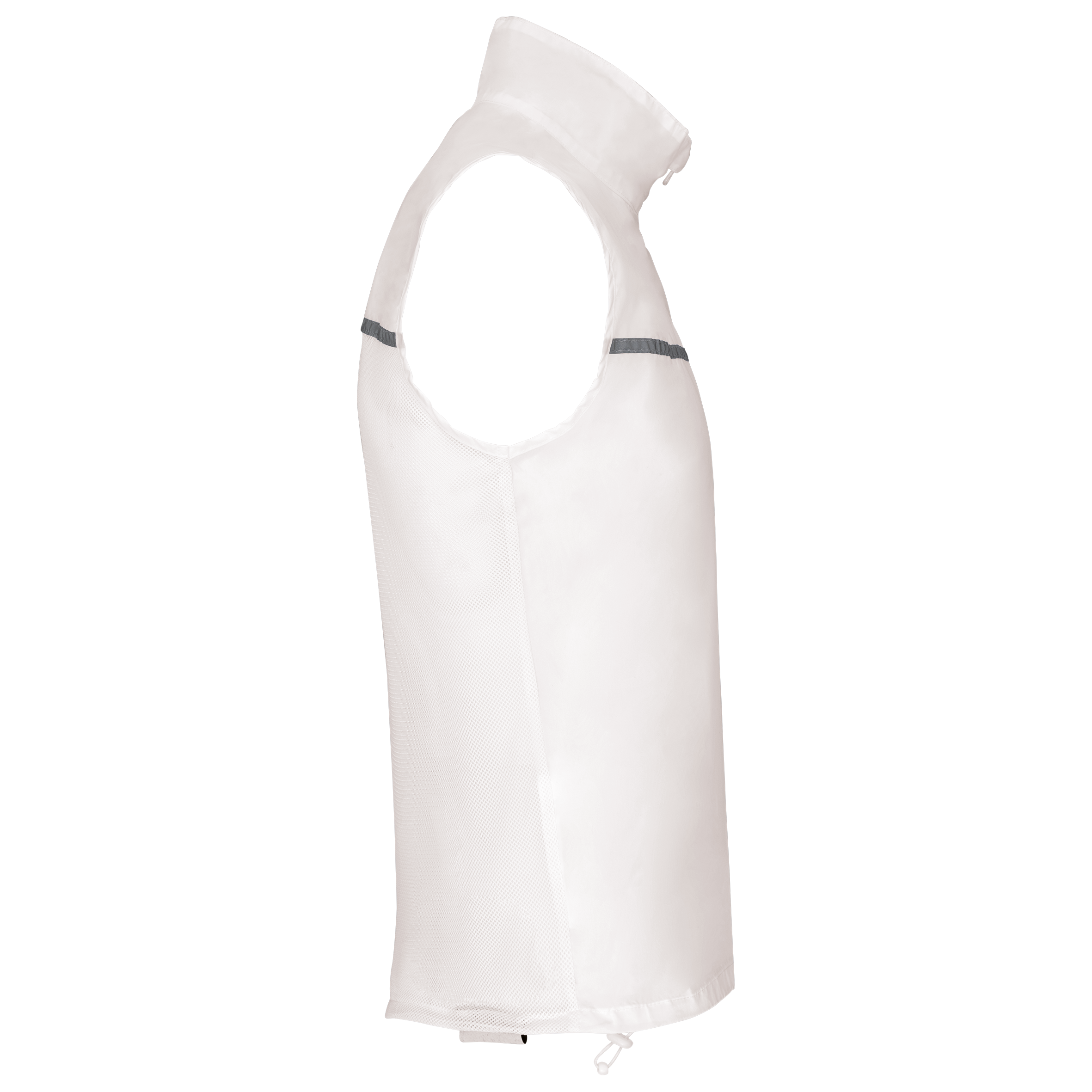 black Runner - chaleco deportivo con espalda de rejilla unisex