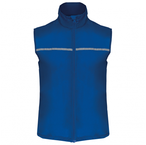 royal blue Runner - chaleco deportivo con espalda de rejilla unisex