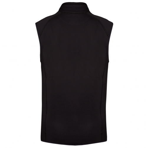 sporty grey / black Chaleco deportivo bimaterial unisex