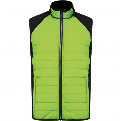 lime / black Chaleco deportivo bimaterial unisex