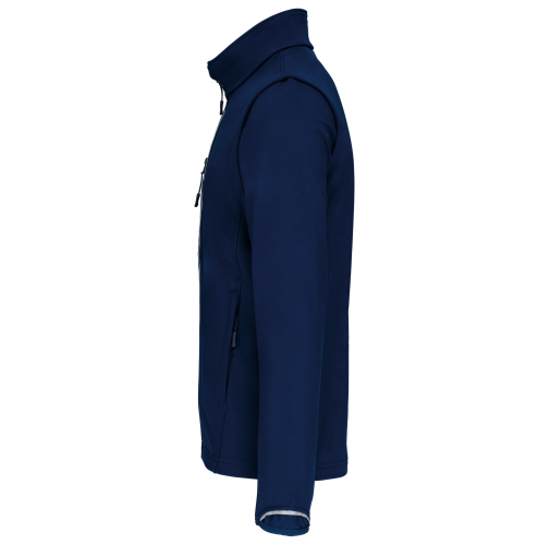 navy Chaqueta softshell con mangas amovibles unisex