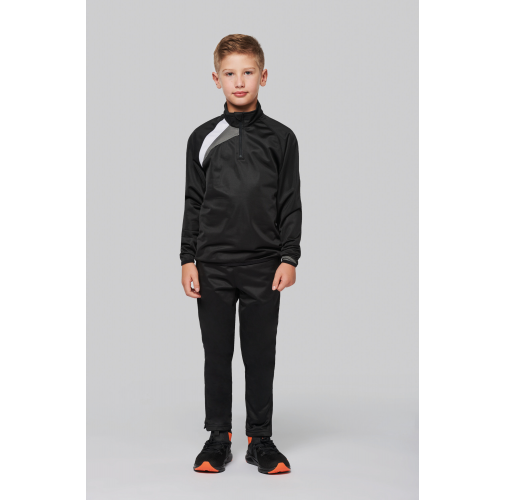 Sudadera de entrenamiento 1/4 cremallera niños