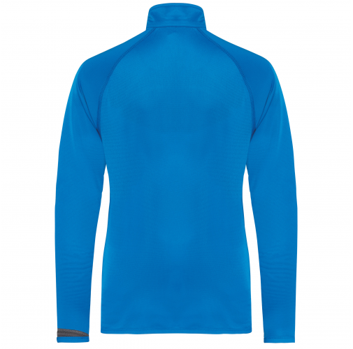 sporty royal blue / black / storm grey Sudadera de entrenamiento 1/4 cremallera niños
