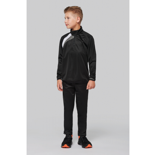 Sudadera de entrenamiento 1/4 cremallera niños