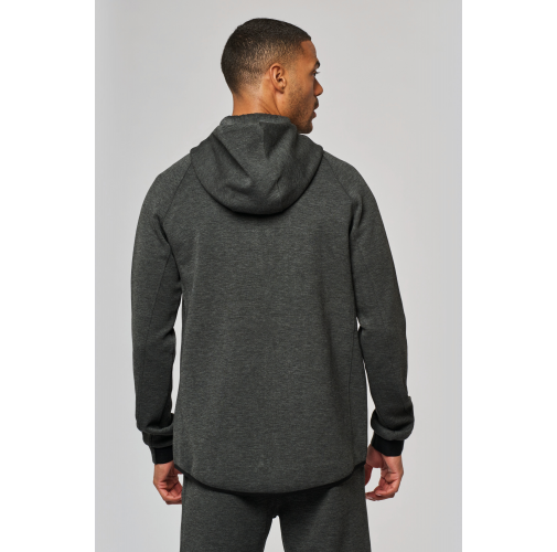 Chaqueta de chándal performance con capucha hombre