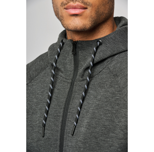 Chaqueta de chándal performance con capucha hombre