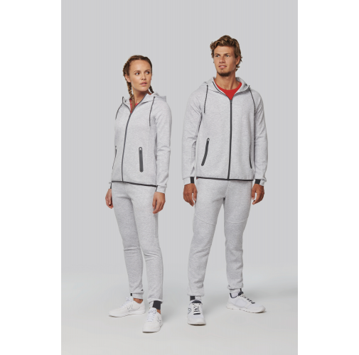 Chaqueta de chándal performance con capucha hombre