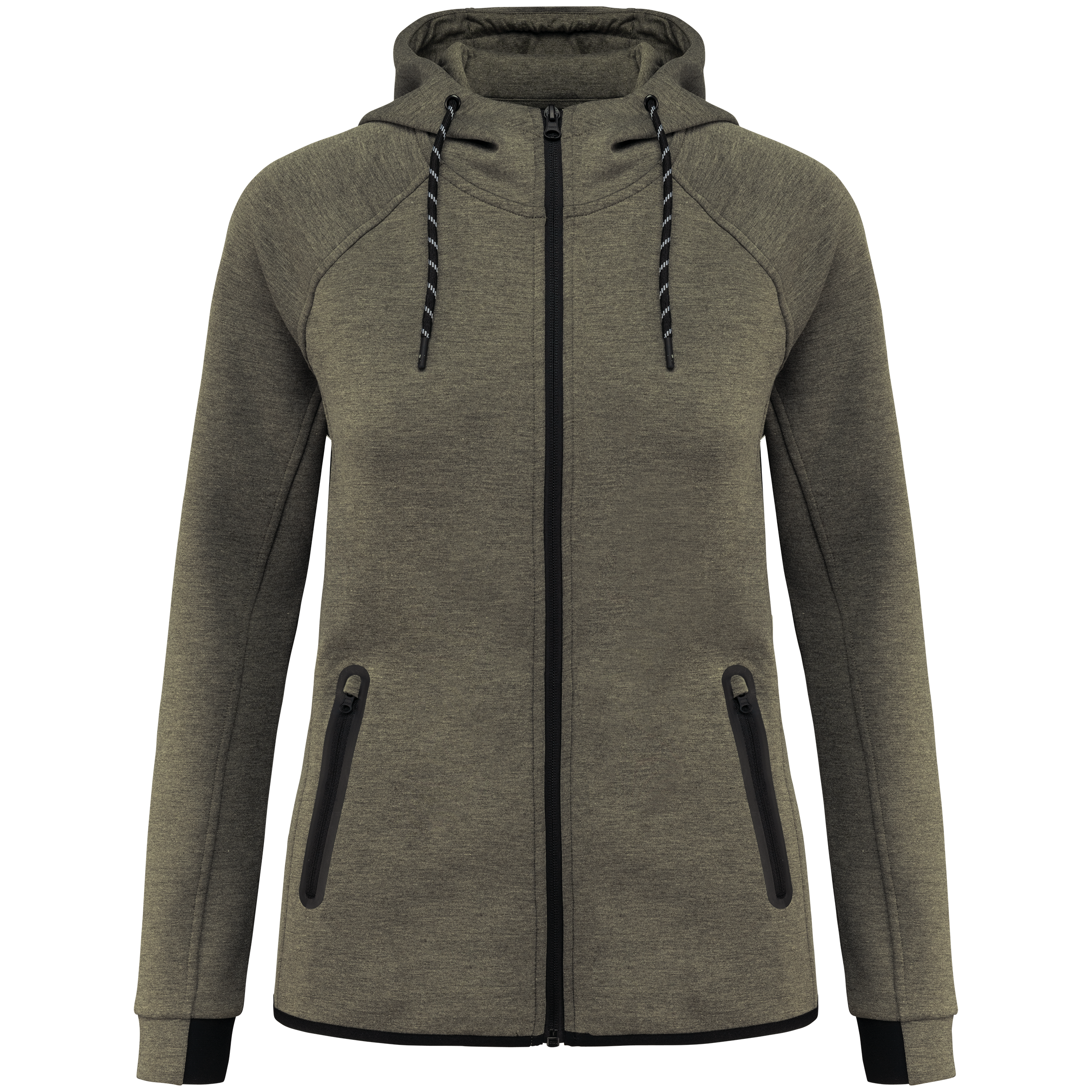 Chaqueta de chándal performance con capucha mujer