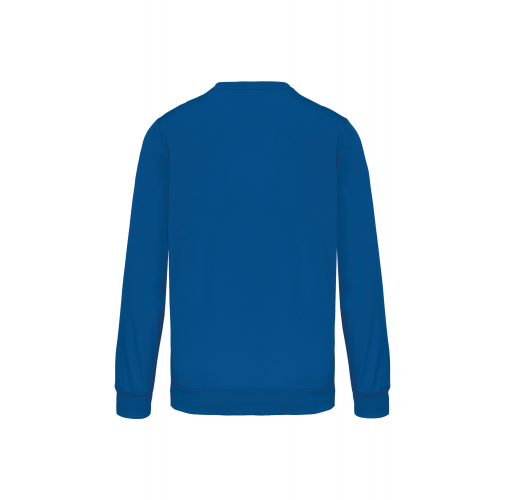 sporty royal blue / white Sudadera poliéster niños