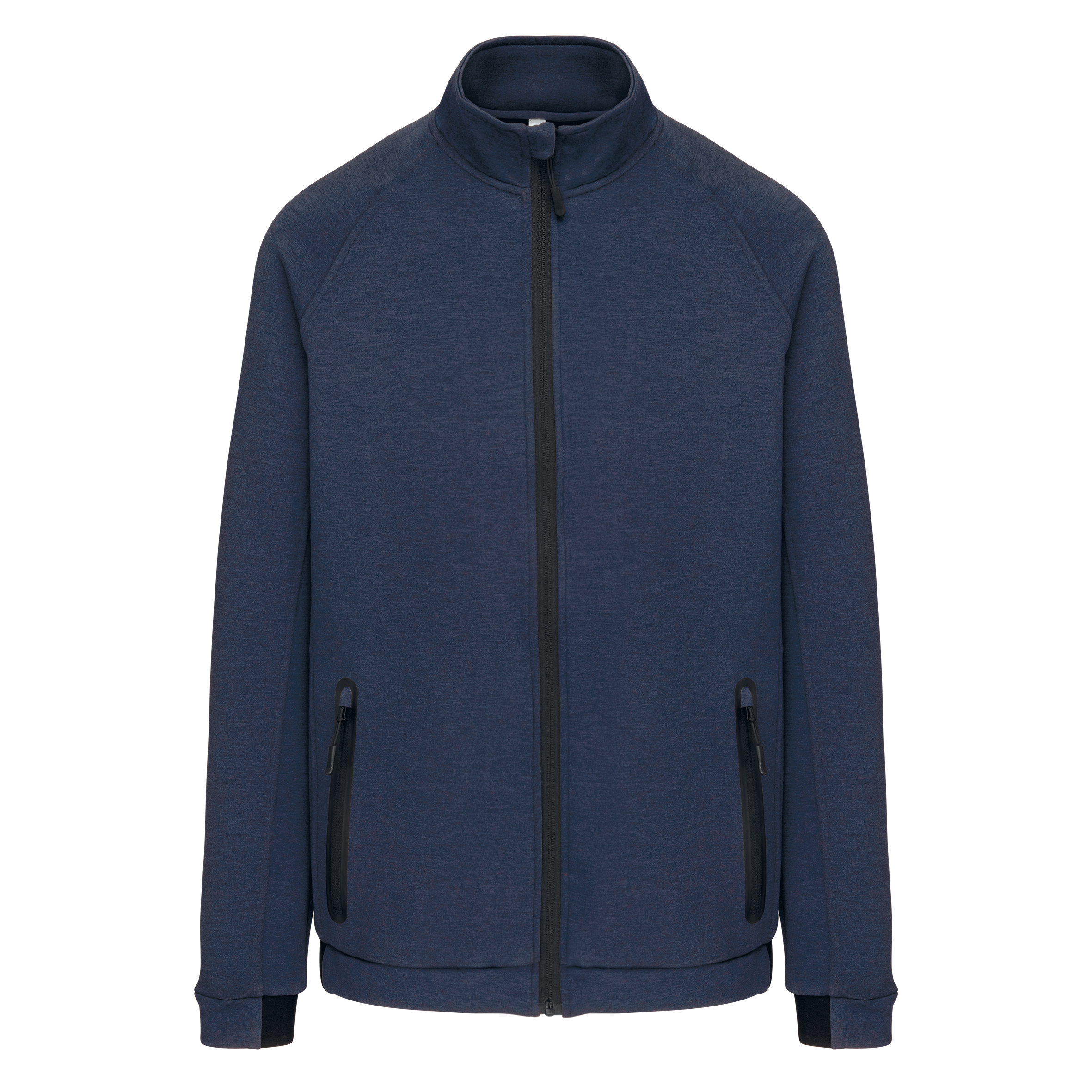 Chaqueta cuello alto hombre