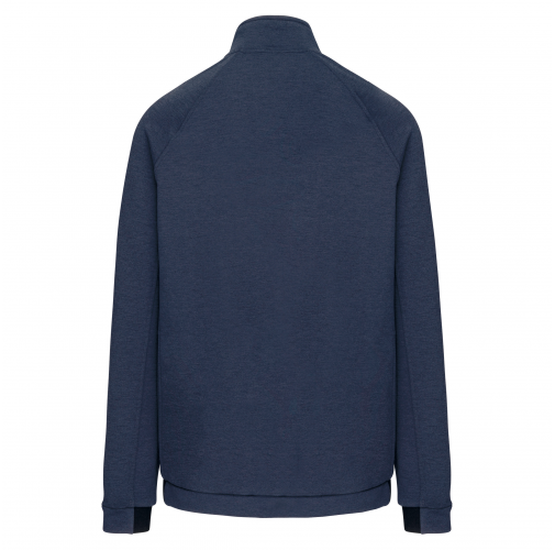 french navy heather Chaqueta cuello alto hombre