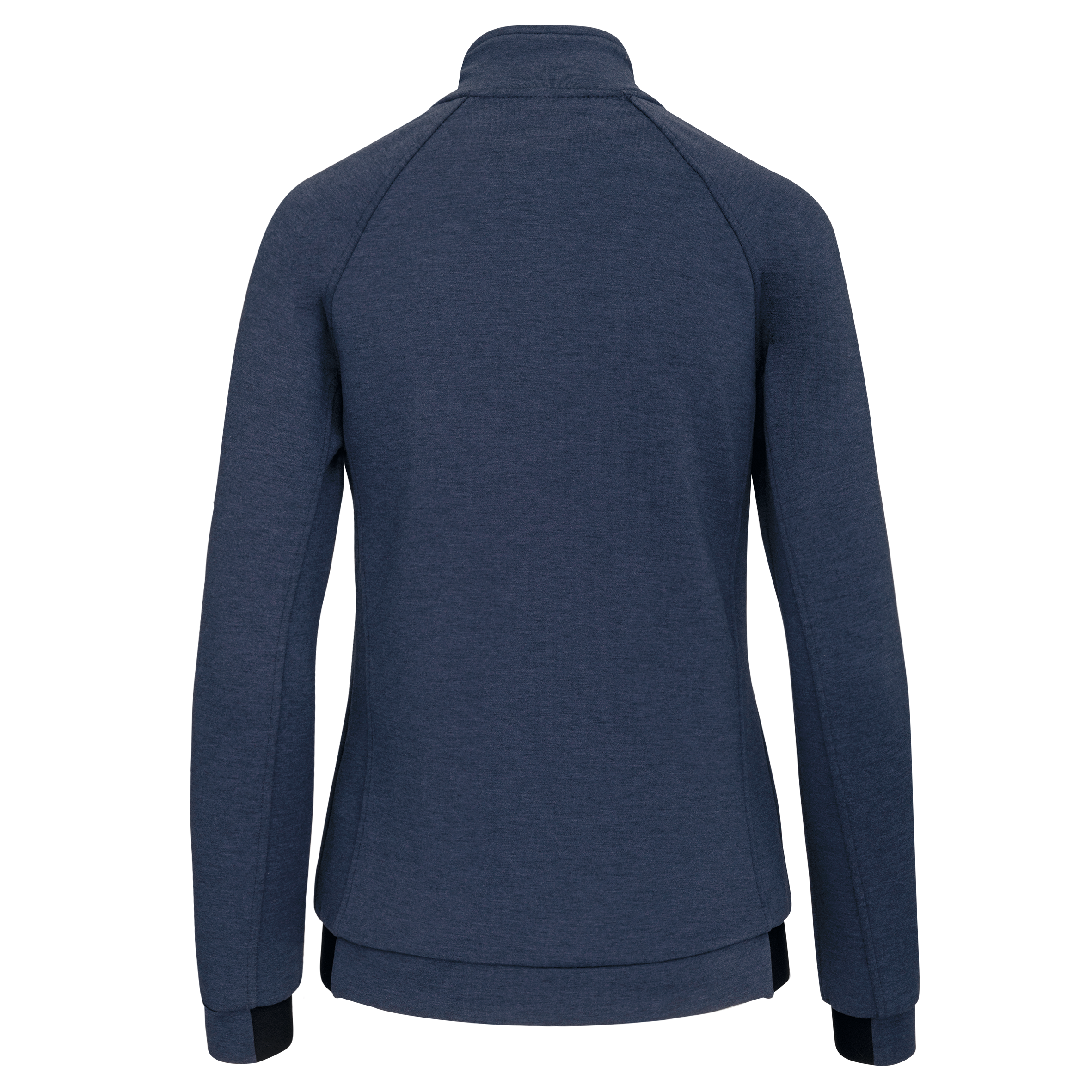 ash heather Chaqueta cuello alto mujer