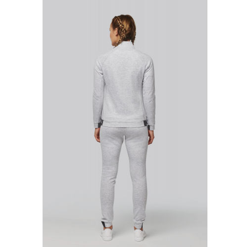 Chaqueta cuello alto mujer