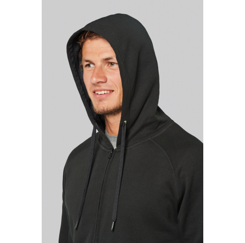 Chaqueta cremallera y capucha - Unisex