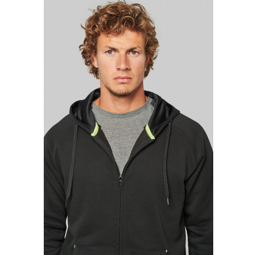 Chaqueta cremallera y capucha - Unisex