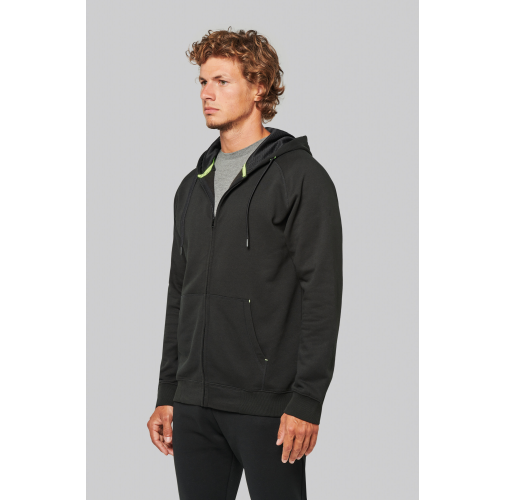 Chaqueta cremallera y capucha - Unisex