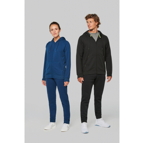 Chaqueta cremallera y capucha - Unisex