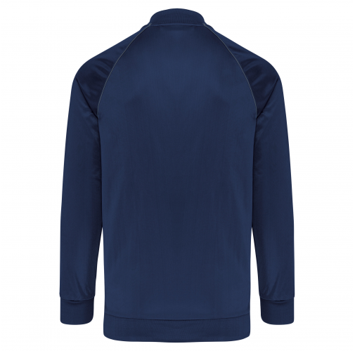 sporty navy Chaqueta de deporte con cremallera y ribete - Unisex
