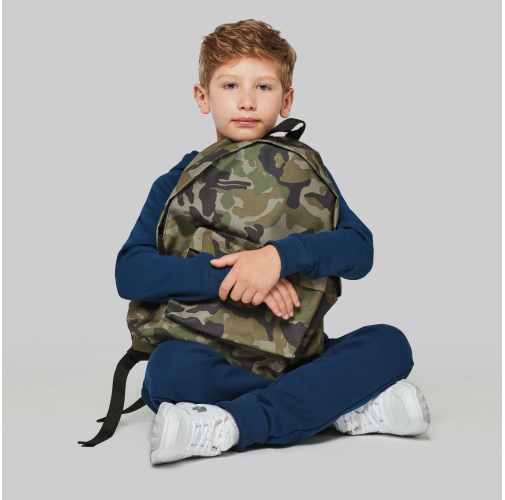 Chaqueta cremallera y capucha infantil