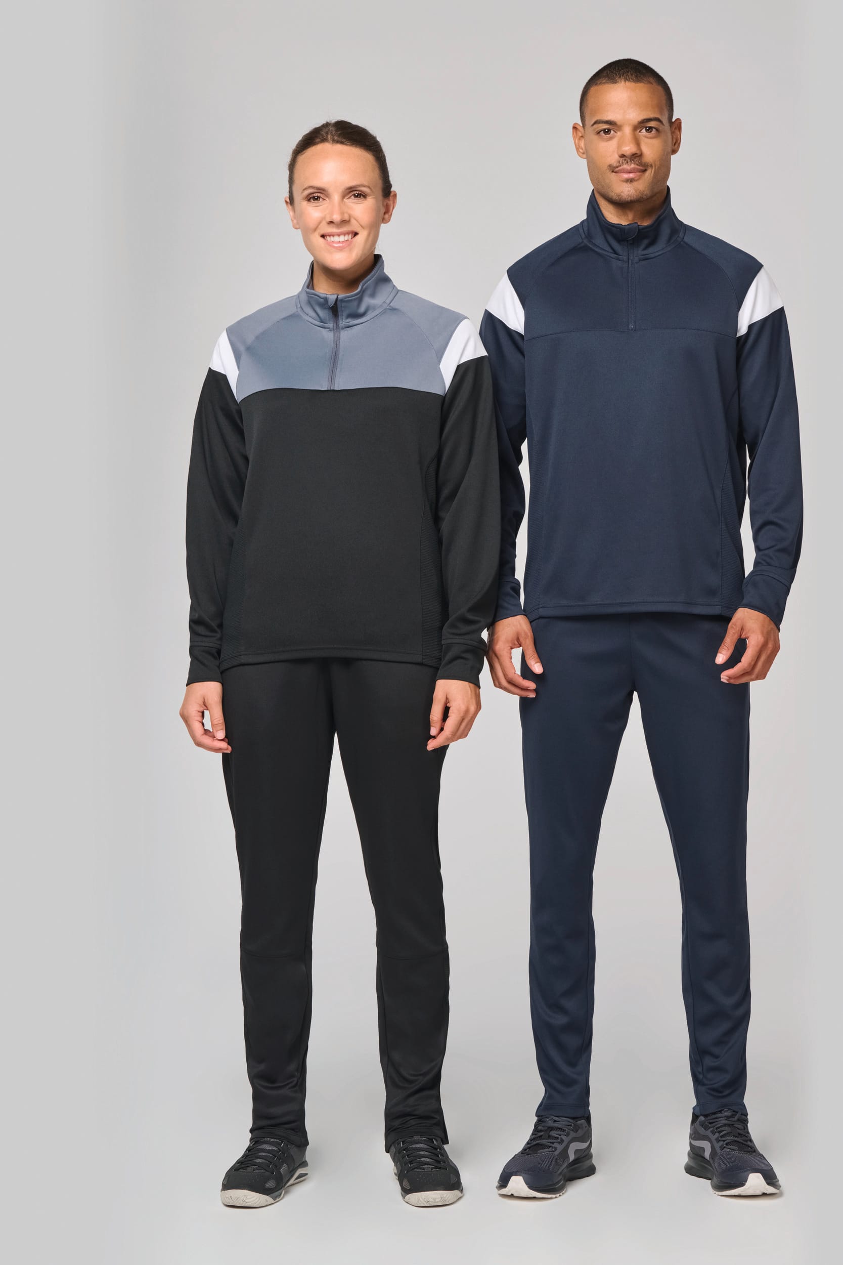 SUDADERA DE ENTRENAMIENTO 1/4 DE CREMALLERA UNISEX