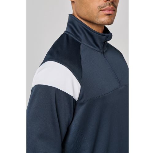 Sudadera de entrenamiento 1/4 de cremallera unisex