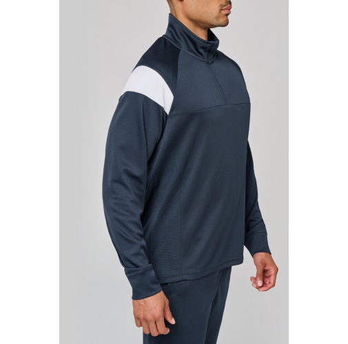 Sudadera de entrenamiento 1/4 de cremallera unisex