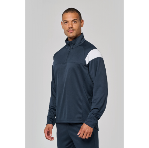 Sudadera de entrenamiento 1/4 de cremallera unisex