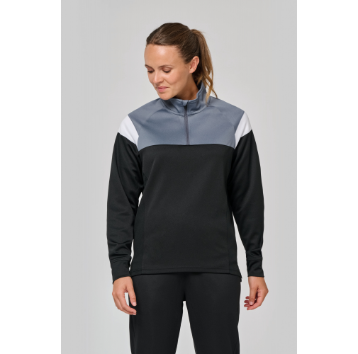 Sudadera de entrenamiento 1/4 de cremallera unisex