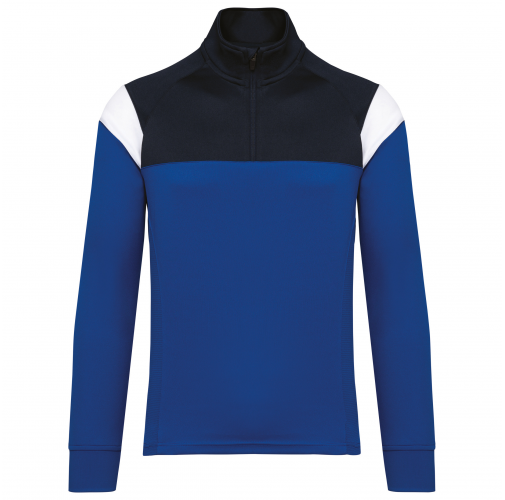dark royal blue / navy Sudadera de entrenamiento 1/4 de cremallera unisex